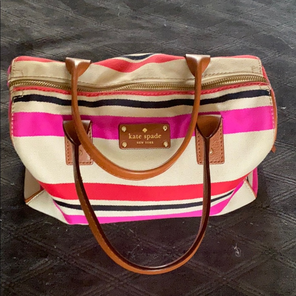 Kate Spade canvas purse